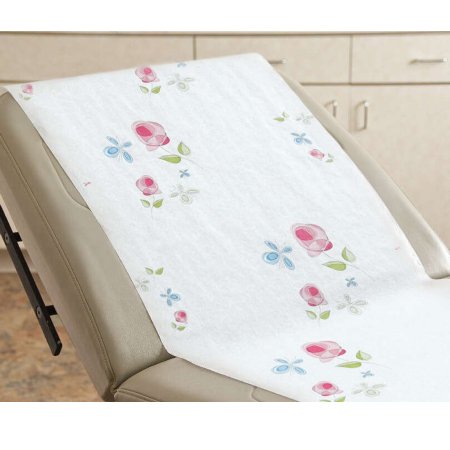 Table Paper Smooth Rose Garden® 21 Inch Width x 225 Feet (12 RL/CS) by Graham Medical  ID 46845